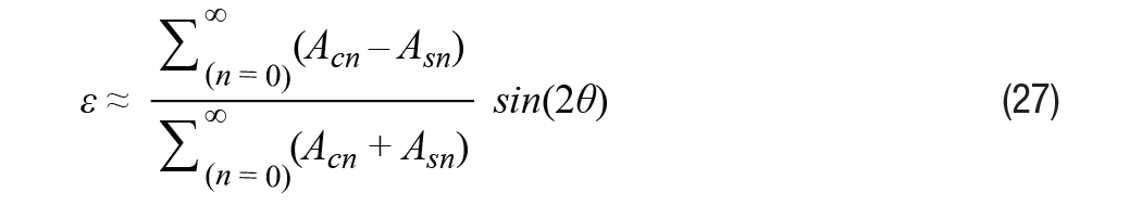 Ecuación 27