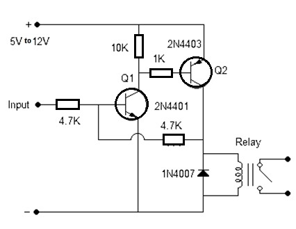 Interruptor de enclavamiento con transistores