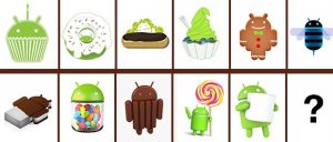 Versiones del sistema operativo Android