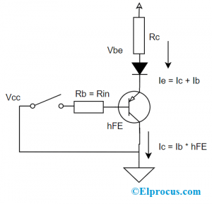 Transistor PNP como interruptor