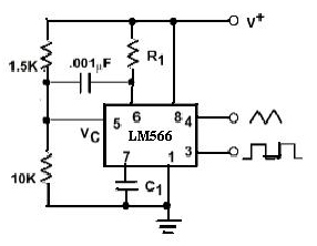 circuito VCO 566