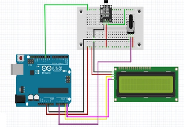 Medidor de Gauss con Arduino y módulo sensor de efecto Hall