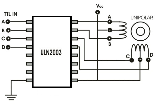 Diagrama del circuito del motor