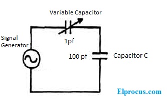 diagrama de circuito transductor capacitivo
