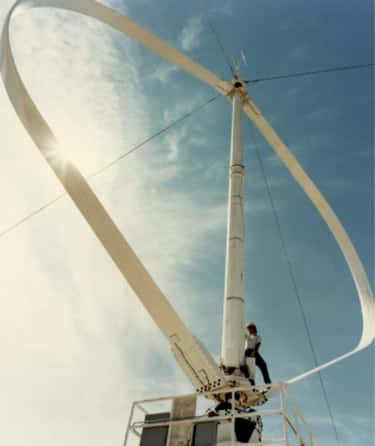 vertical-axis wind turbines