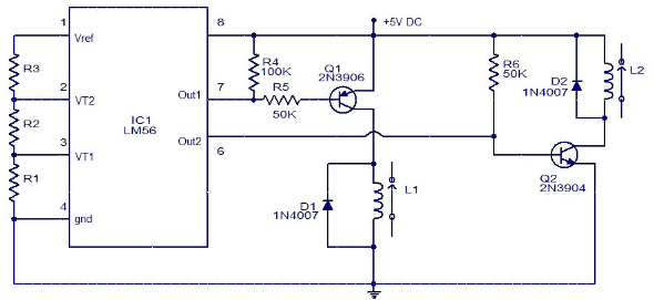 circuito termostato electronico