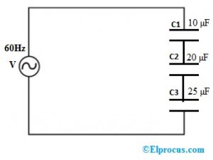 Condensadores en conexión en serie