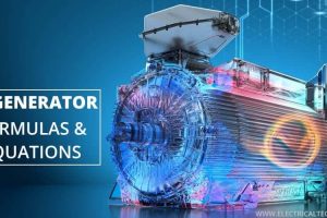 Formulación y ecuaciones del generador de CC