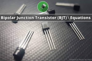 Transistor de unión bipolar (BJT) – Formulación y ecuaciones