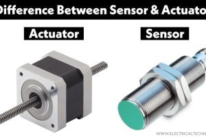 Distinción esencial entre sensor y actuador