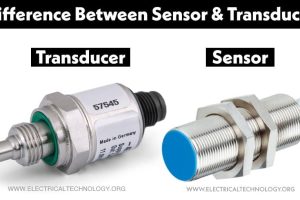 Gran distinción entre sensor y transductor